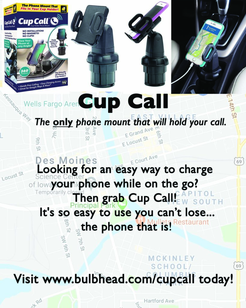 Ad for Cup Call