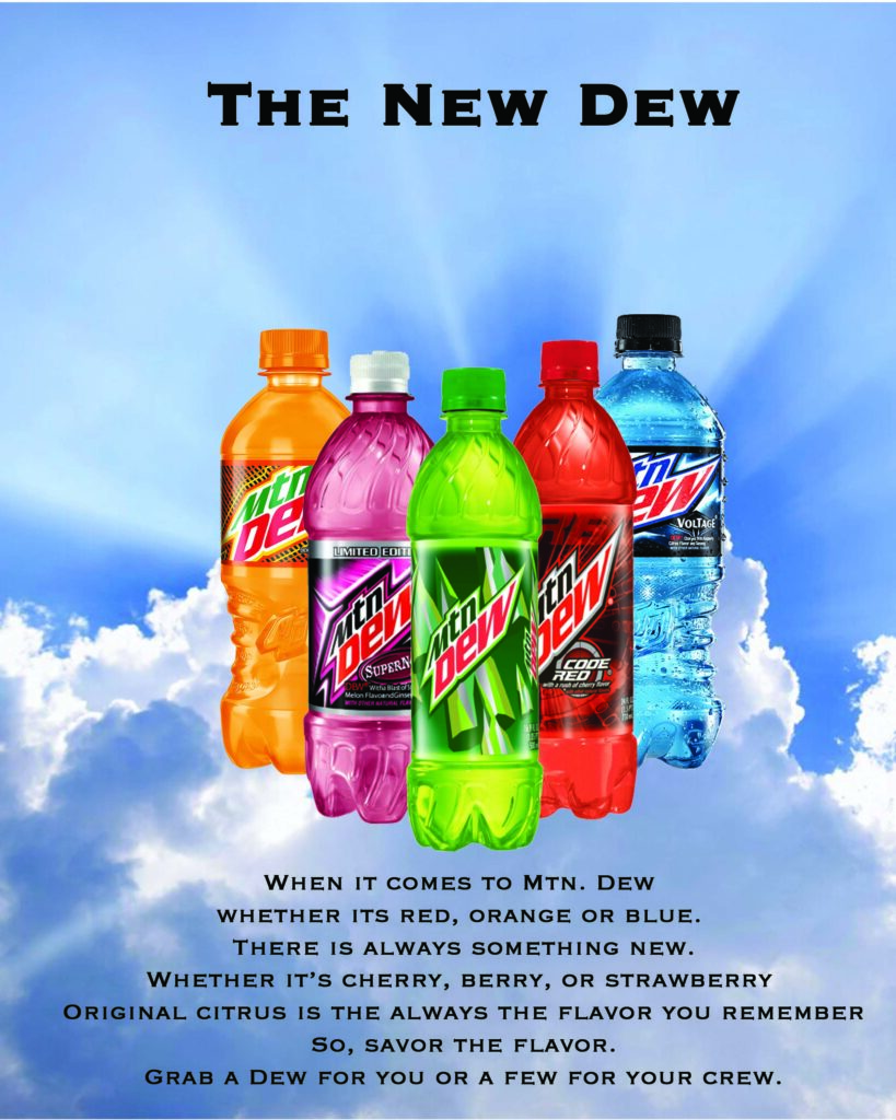 Ad for Mountain Dew